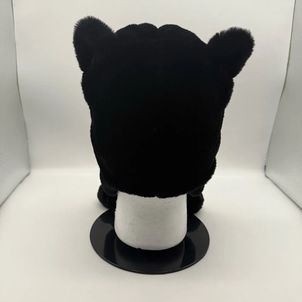 The Children’s Place Black Cat Ears Winter Hat Soft Warm Glitter Ears
